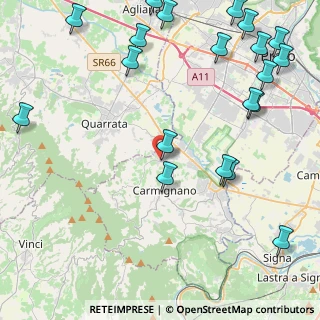Mappa Via Giacomo Matteotti, 59011 Seano PO, Italia (6.191)