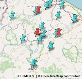 Mappa Via Amandoli, 47836 Mondaino RN, Italia (8.555)