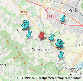 Mappa Via Federigo Tozzi, 59015 Seano PO, Italia (3.41231)