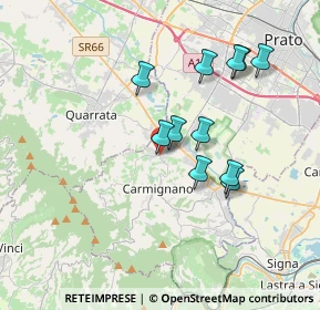 Mappa Via Federigo Tozzi, 59015 Seano PO, Italia (3.30636)