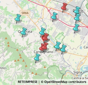 Mappa Via Federigo Tozzi, 59015 Seano PO, Italia (3.99786)