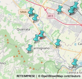 Mappa Via Federigo Tozzi, 59015 Seano PO, Italia (4.97)