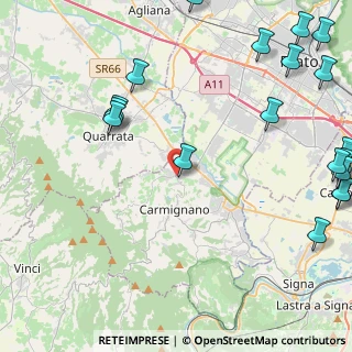 Mappa Via Federigo Tozzi, 59011 Seano PO, Italia (6.857)