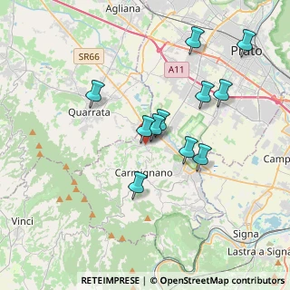 Mappa Via Federigo Tozzi, 59011 Seano PO, Italia (3.44455)