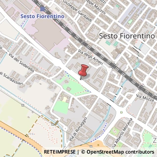 Mappa Viale ariosto ludovico 348/4, 50019 Sesto Fiorentino, Firenze (Toscana)