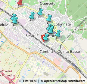 Mappa Via Galileo Galilei, 50019 Sesto Fiorentino FI, Italia (0.92545)