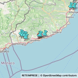 Mappa Via Armea, 18038 Sanremo IM, Italia (29.54846)