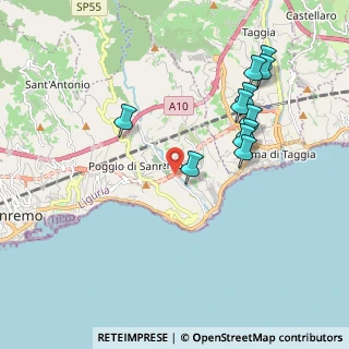 Mappa Via Armea, 18038 Sanremo IM, Italia (2.03818)