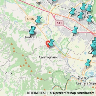 Mappa Via Morandi, 59011 Seano PO, Italia (6.9345)