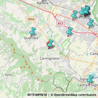 Mappa Via Morandi, 59011 Seano PO, Italia (7.11308)