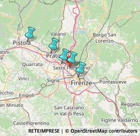Mappa Via Scardassieri, 50019 Sesto Fiorentino FI, Italia (50.79286)