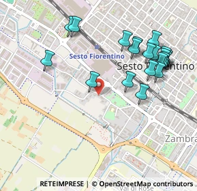 Mappa Via Scardassieri, 50019 Sesto Fiorentino FI, Italia (0.557)