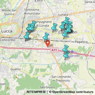 Mappa Via della Repubblica, 55012 Capannori LU, Italia (2.0245)