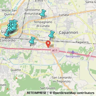 Mappa Via della Repubblica, 55012 Capannori LU, Italia (3.26583)