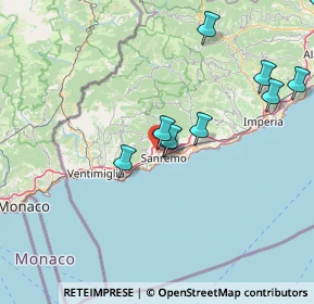 Mappa Strada Borgo Tinasso, 18038 Sanremo IM, Italia (24.20714)