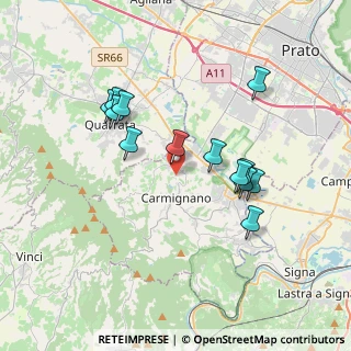 Mappa Via Mannelle, 59015 Carmignano PO, Italia (3.47154)