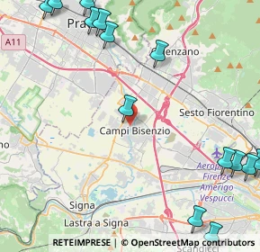 Mappa 2, 50013 Campi Bisenzio FI, Italia (6.85875)