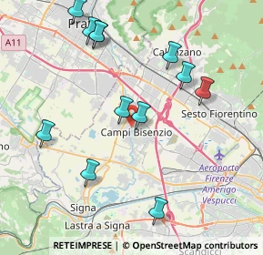 Mappa 2, 50013 Campi Bisenzio FI, Italia (4.40333)