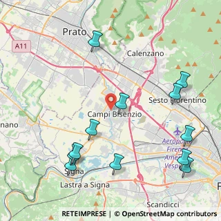 Mappa 2, 50013 Campi Bisenzio FI, Italia (5.26583)