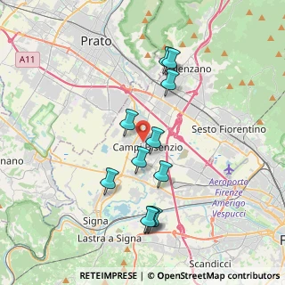 Mappa 2, 50013 Campi Bisenzio FI, Italia (3.65273)