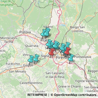 Mappa 2, 50013 Campi Bisenzio FI, Italia (9.6025)
