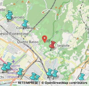 Mappa Via della Covacchia, 50141 Firenze FI, Italia (3.55)