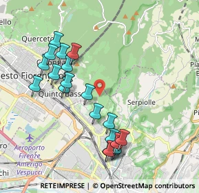 Mappa Via della Covacchia, 50141 Firenze FI, Italia (2.064)