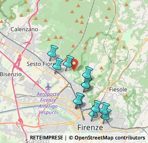 Mappa Via della Covacchia, 50141 Firenze FI, Italia (3.67667)