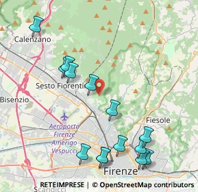 Mappa Via della Covacchia, 50141 Firenze FI, Italia (4.80071)