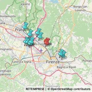 Mappa Via Attilio Ragionieri, 50132 Firenze FI, Italia (6.33)