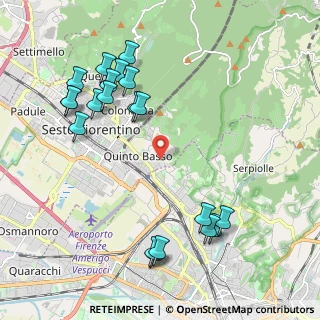 Mappa Via Attilio Ragionieri, 50132 Firenze FI, Italia (2.451)