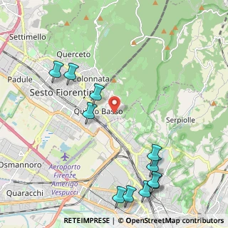 Mappa Via Attilio Ragionieri, 50132 Firenze FI, Italia (2.72636)