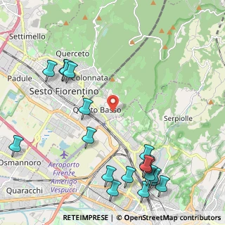Mappa Via Attilio Ragionieri, 50132 Firenze FI, Italia (2.88316)