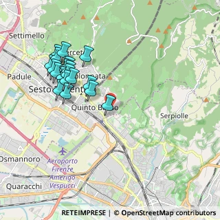 Mappa Via Attilio Ragionieri, 50132 Firenze FI, Italia (2.0935)