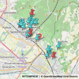 Mappa Via Attilio Ragionieri, 50132 Firenze FI, Italia (1.989)