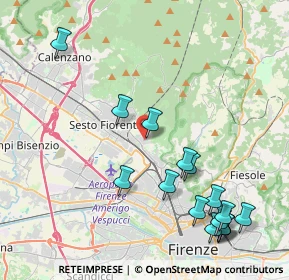 Mappa Via Attilio Ragionieri, 50019 Sesto Fiorentino FI, Italia (5.0675)