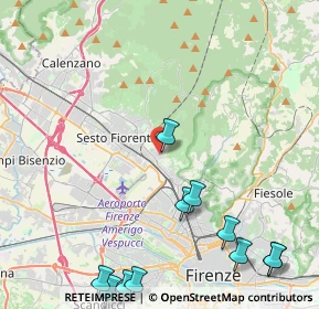 Mappa Via Attilio Ragionieri, 50019 Sesto Fiorentino FI, Italia (6.14)