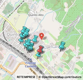 Mappa Via Attilio Ragionieri, 50019 Sesto Fiorentino FI, Italia (0.436)