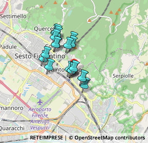 Mappa Via Attilio Ragionieri, 50019 Sesto Fiorentino FI, Italia (1.2105)