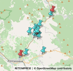 Mappa Via Borgonuovo, 50068 Rufina FI, Italia (2.43071)