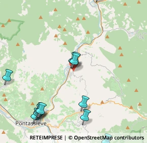 Mappa Via Borgonuovo, 50068 Rufina FI, Italia (5.32615)