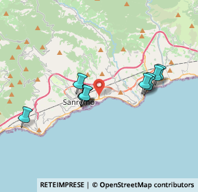Mappa Via Lamarmora, 18038 Sanremo IM, Italia (3.18545)