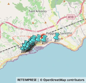 Mappa Via Generale A. Lamarmora, 18038 Sanremo IM, Italia (1.47611)