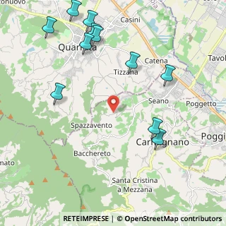 Mappa Via Capezzana, 59015 Carmignano PO, Italia (2.66818)