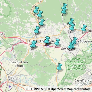 Mappa Loc Tassignano, 55012 Capannori LU, Italia (8.122)