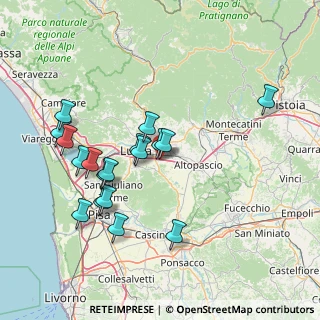 Mappa Loc Tassignano, 55012 Capannori LU, Italia (15.36167)