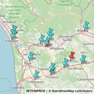 Mappa Unnamed Road, 55012 Capannori LU, Italia (18.94933)