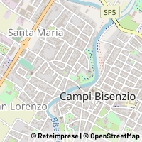 Karte Campi Bisenzio
