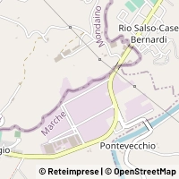 Map Montecalvo in Foglia