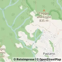 地図 Pratovecchio Stia